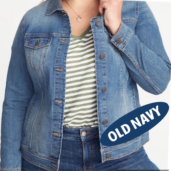๐งฟNWT๐งฟOld Navy 2X Medium-Wash Denimโผ๏ธLAST ONEโผ๏ธ - Picture 2 of 6